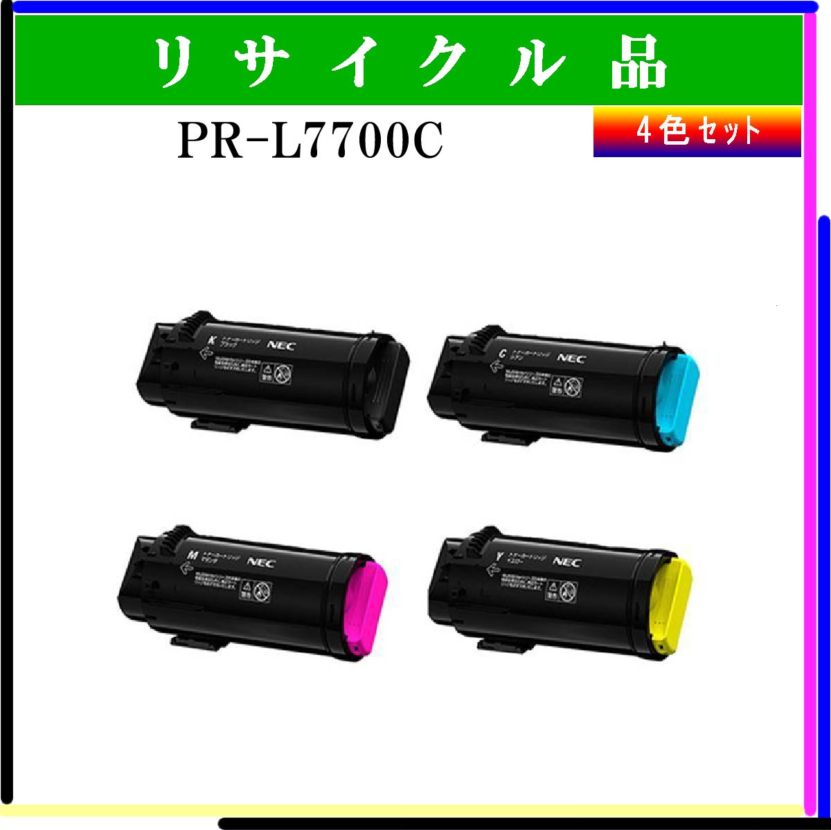 PR-L7700C (4色ｾｯﾄ) - ウインドウを閉じる